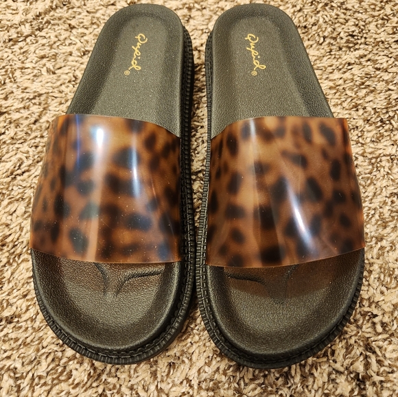 Qupid slide sandals - Picture 2 of 5